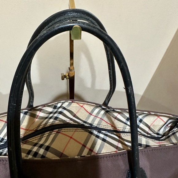 Burberry Of London Brown Nova Checked Classic Tote - Picture 5 of 10